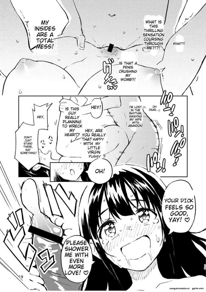 Hentai Manga Comic-If you don't get pregnant for a month, you can become a man again (1)-Read-18